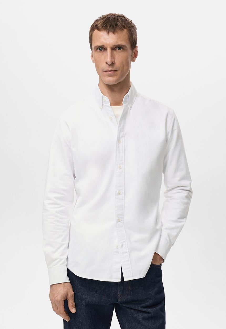 MANGO - Shirtoxford - White