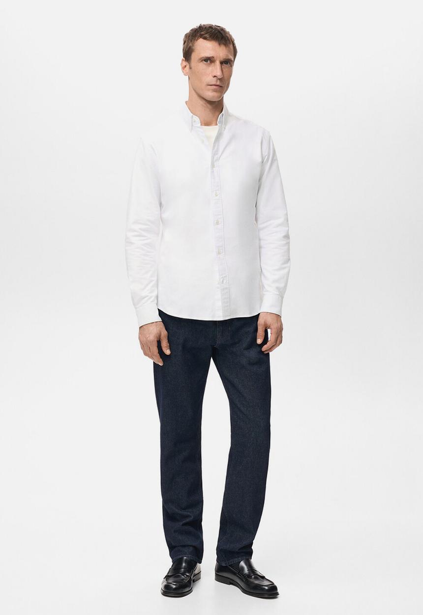 MANGO - Shirtoxford - White