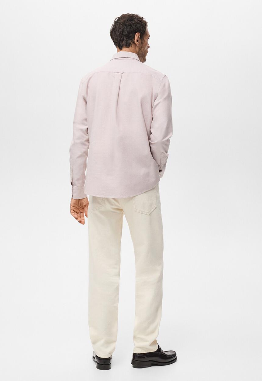 MANGO - Shirtoxford - Pastel Pink