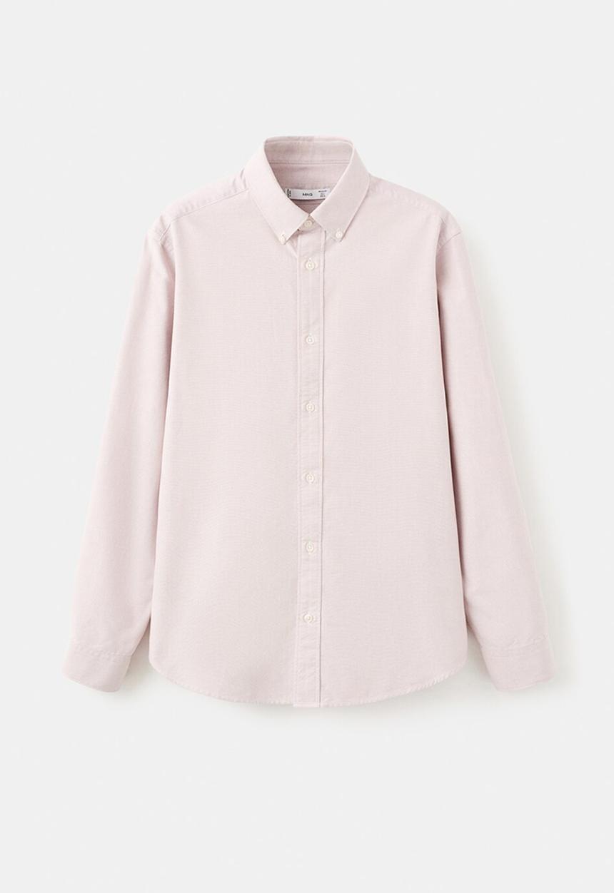MANGO - Shirtoxford - Pastel Pink