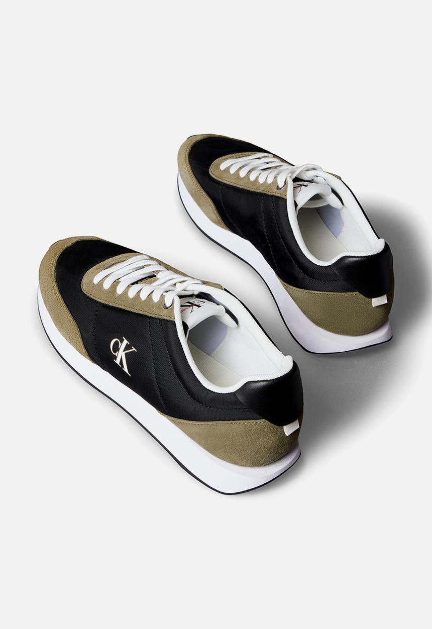 Calvin Klein - Retro Runner - Black Capers Bright White