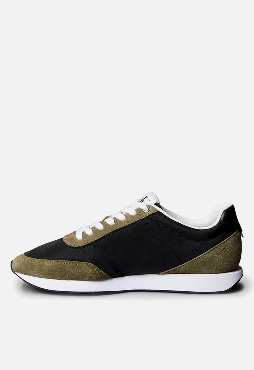 Calvin Klein - Retro Runner - Black Capers Bright White