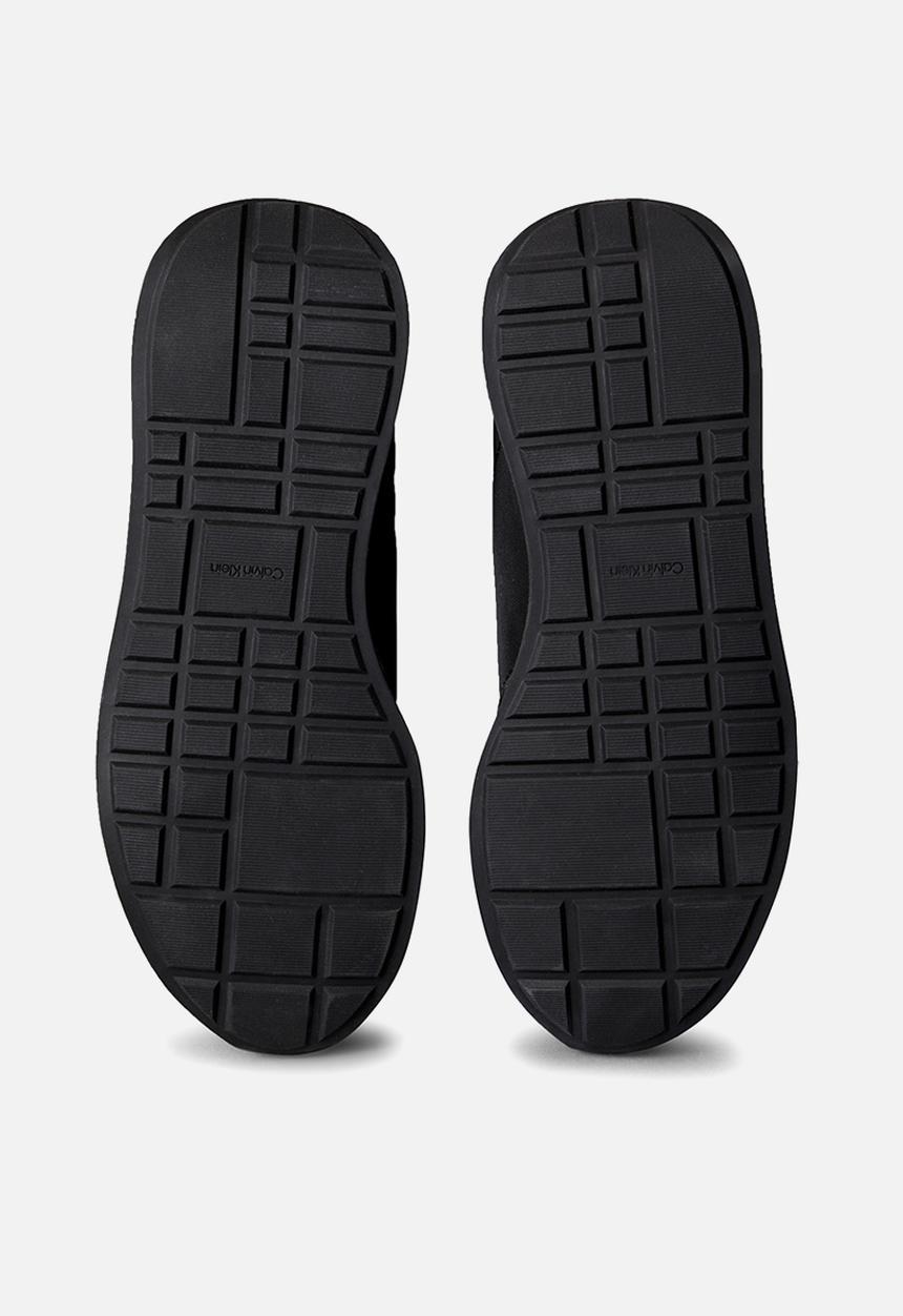 Calvin Klein - Retro Runner Lace Up - Black Capers