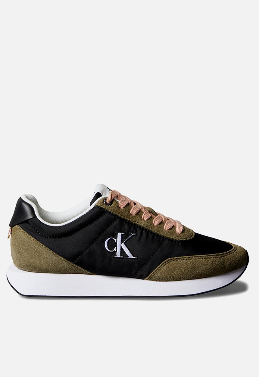 Calvin Klein - Retro Runner Lace Up - Black Capers