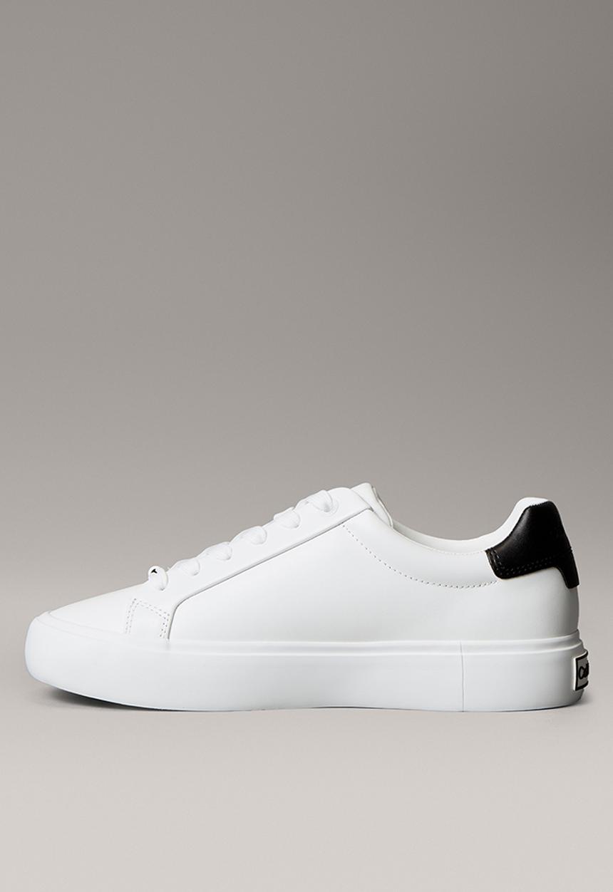 Calvin Klein - Lace-Up Sneaker - Bright White Black