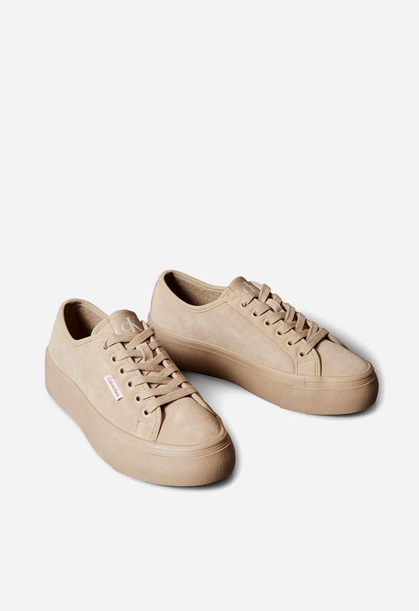 Calvin Klein - Vulc Flatform Lace Up - Grey Mink