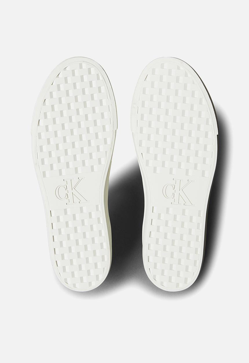 Calvin Klein - Vulc Flatform Lace Up - Lily White