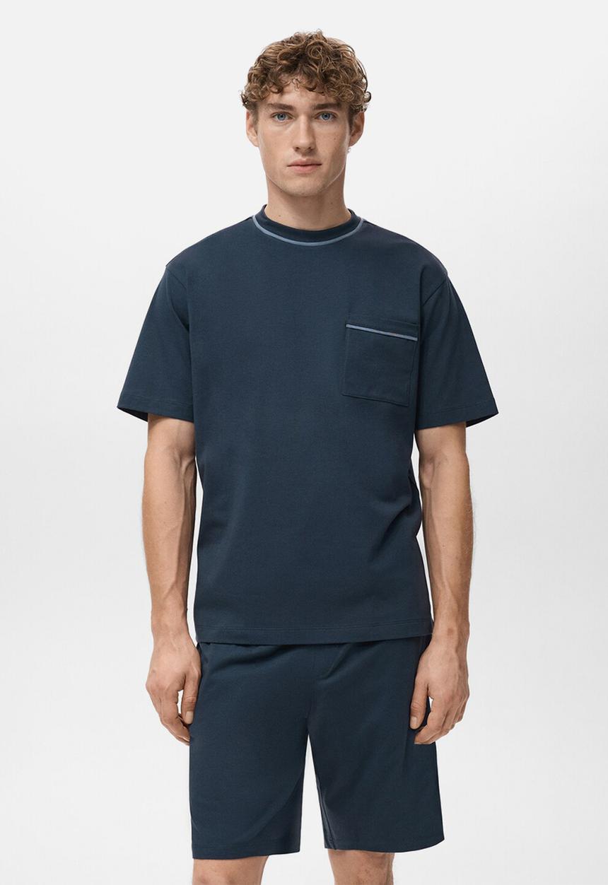 MANGO - Pijama pack sleep - Navy