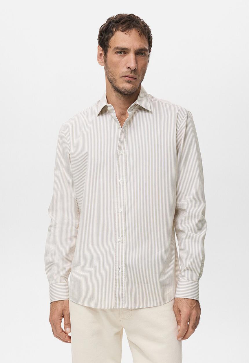 MANGO - Shirtplayr - Camel