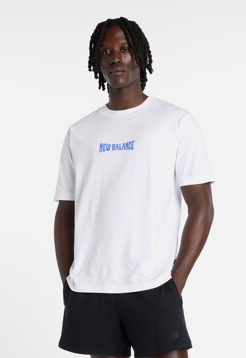 New Balance  - Wavey T-Shirt-White