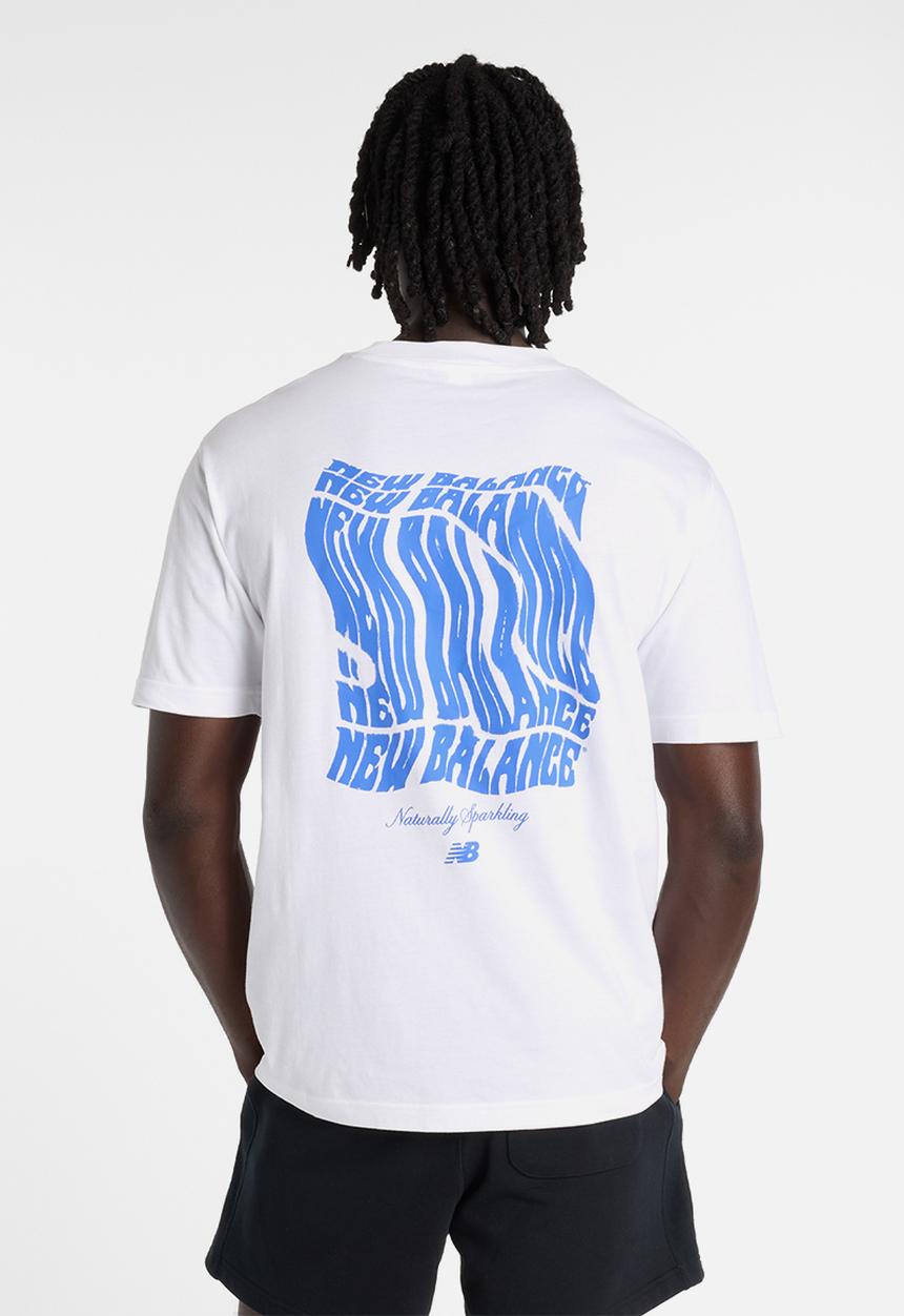New Balance  - Wavey T-Shirt-White