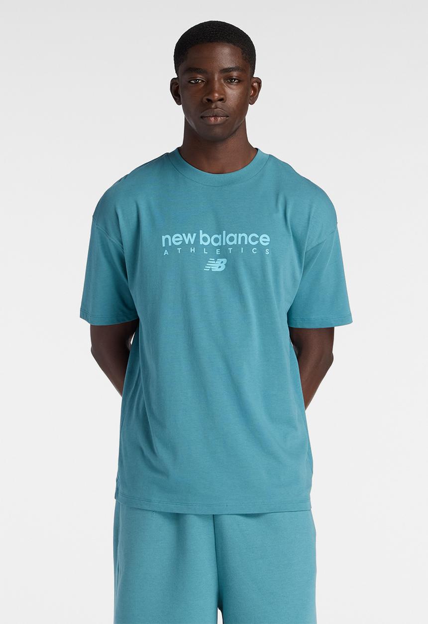 New Balance  - Trackside T-Shirt-Blue