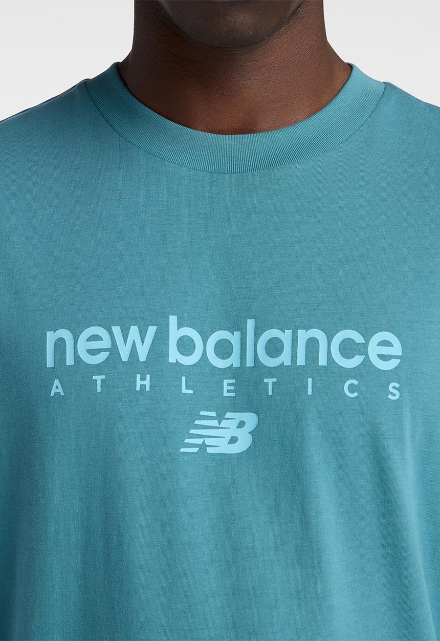 New Balance  - Trackside T-Shirt-Blue