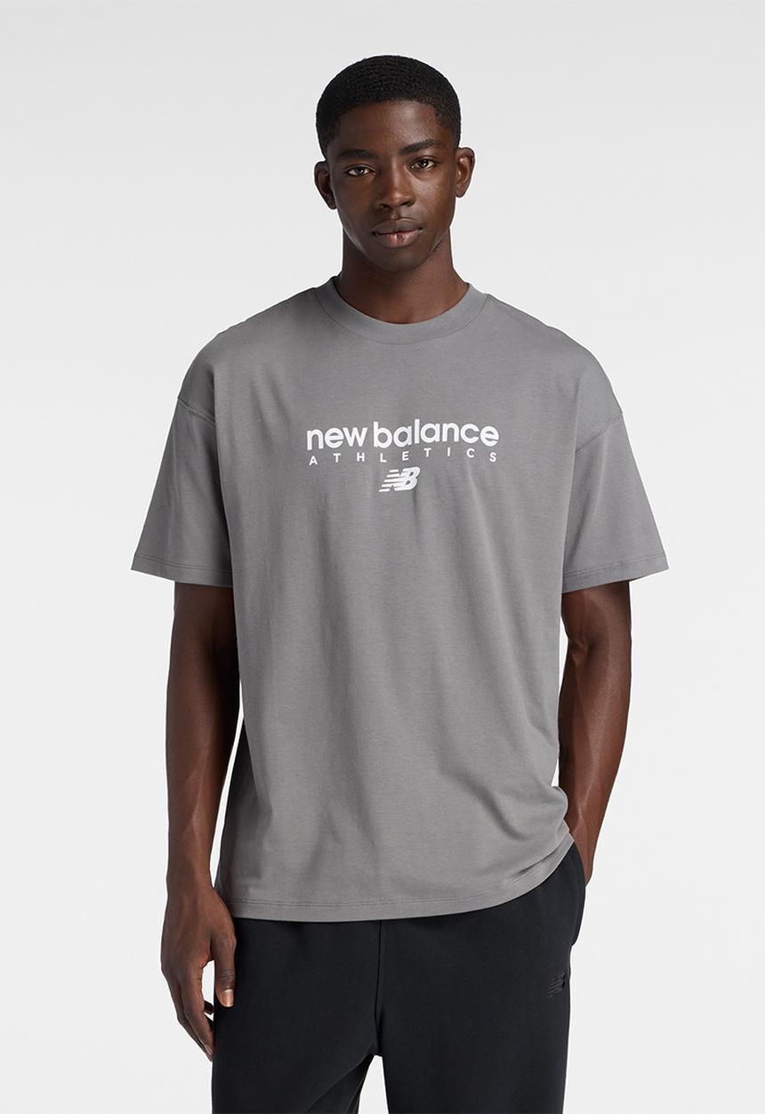 New Balance  - Trackside T-Shirt-Grey