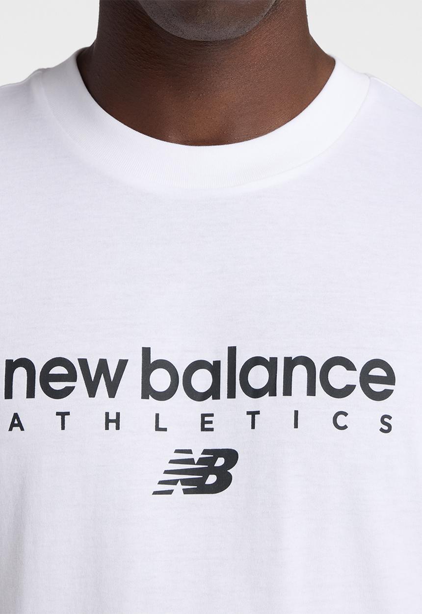 New Balance  - Trackside T-Shirt-White