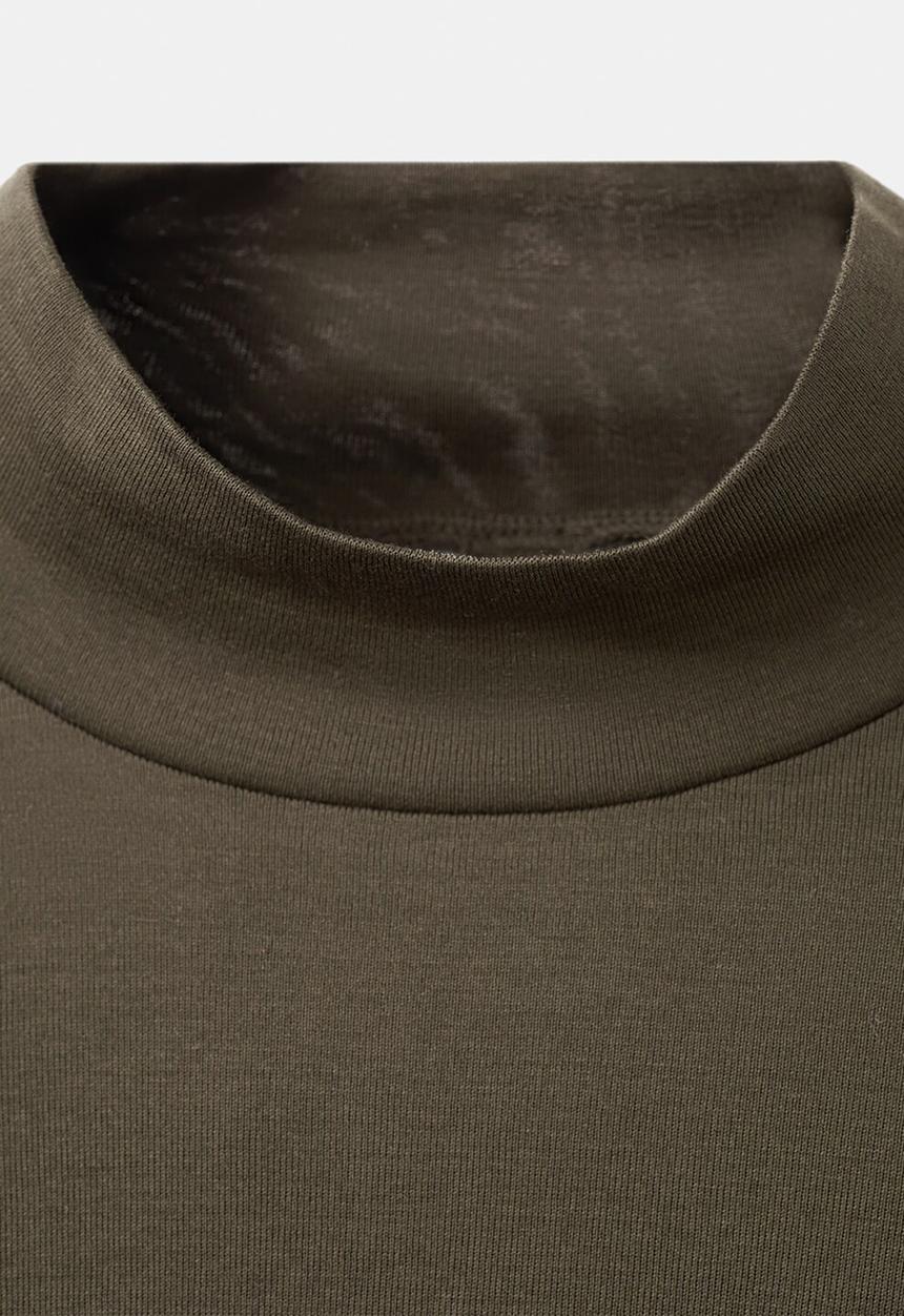 MANGO - T-Shirtluton - Dark Brown