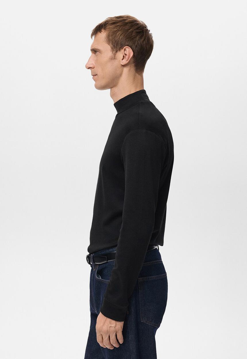 MANGO - T-Shirtluton - Black