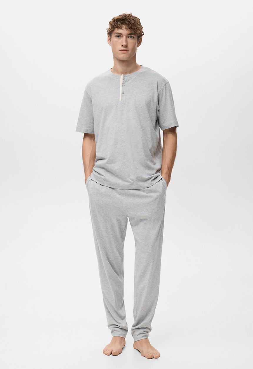 MANGO - Pijamapacknightcot - Grey