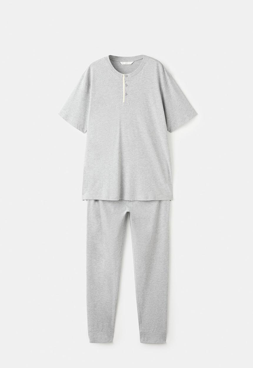 MANGO - Pijamapacknightcot - Grey