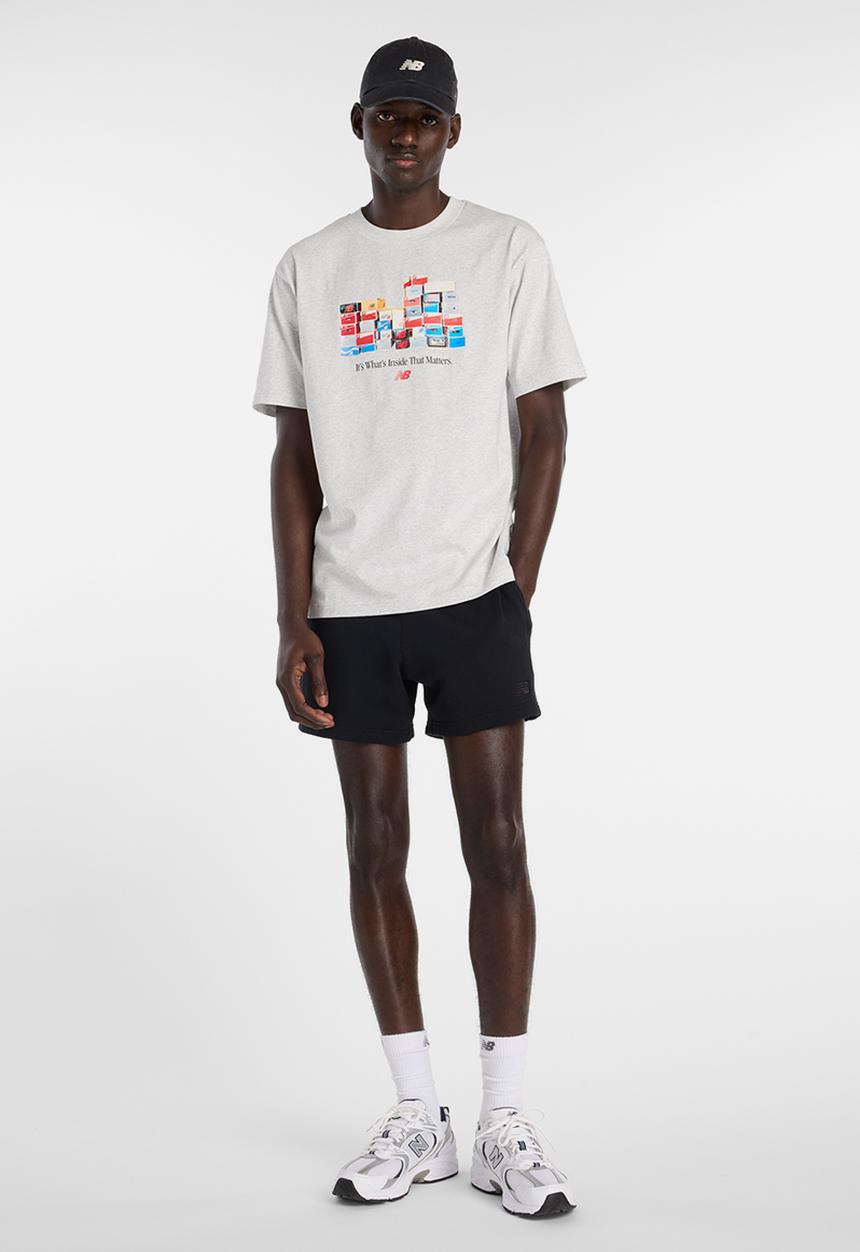 New Balance  - Boxes T-Shirt - Grey