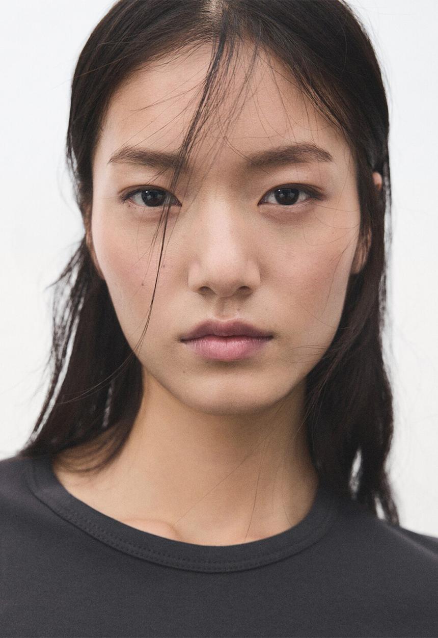 MANGO - T-shirt nisa - charcoal