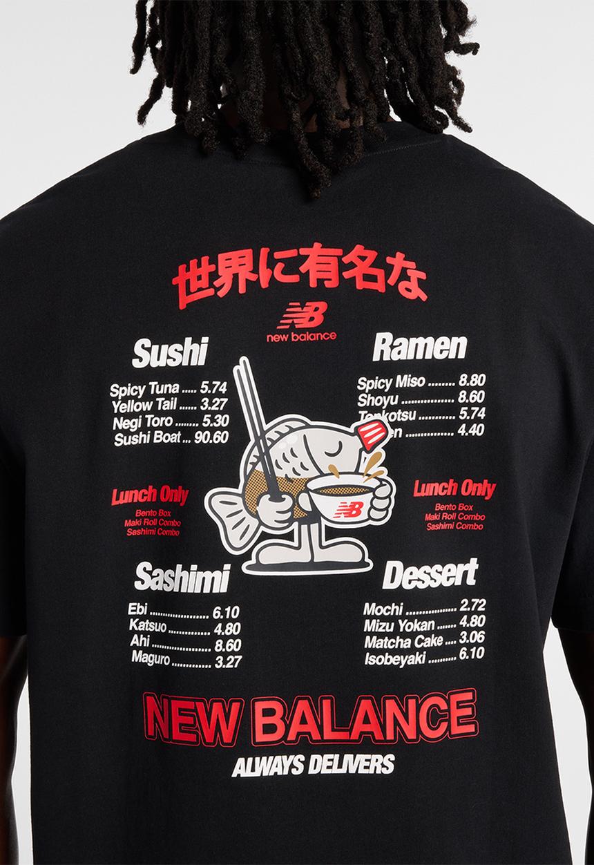 New Balance  - Ramen T-Shirt - Black