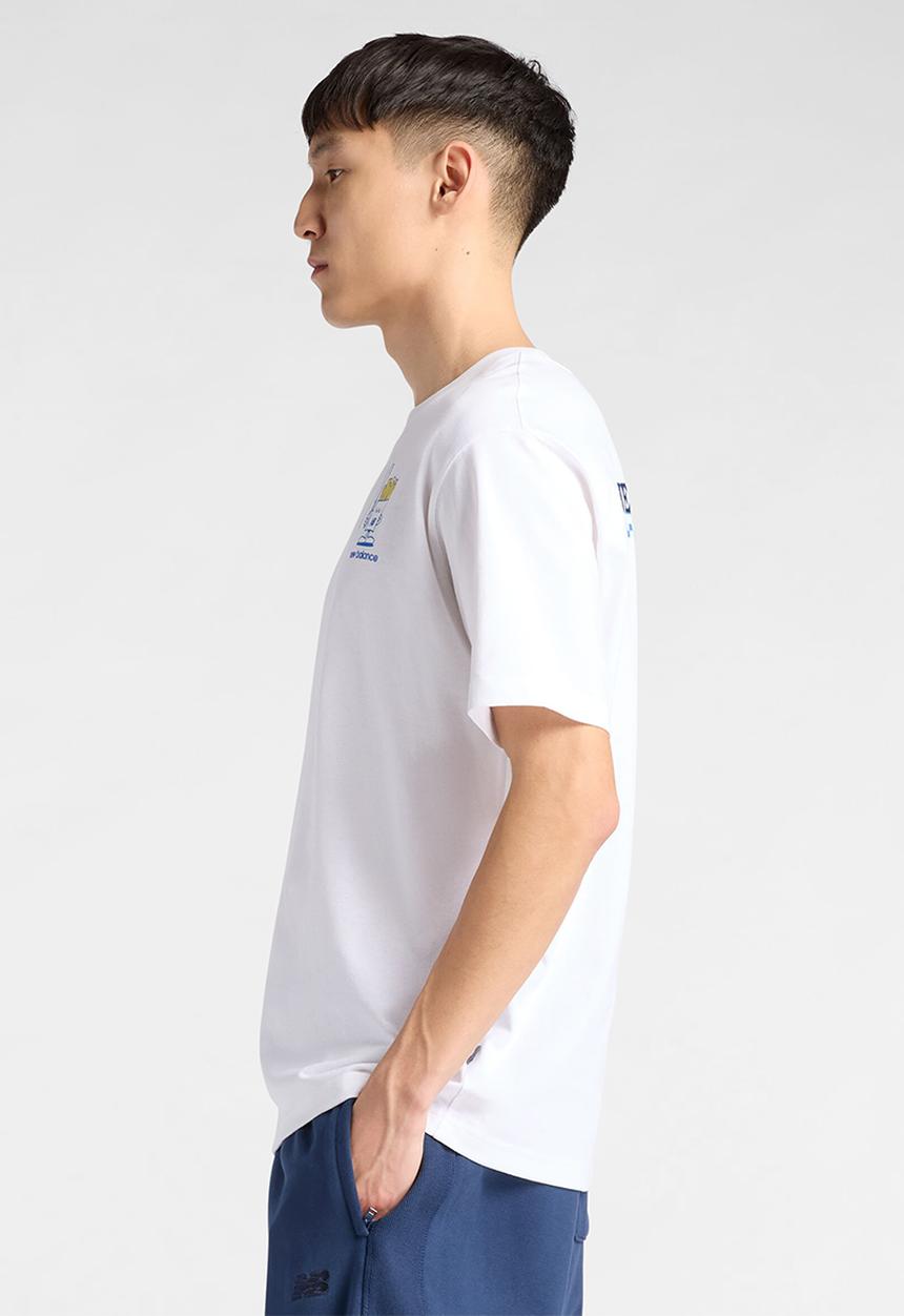New Balance  - Fish and Chips T-Shirt - White