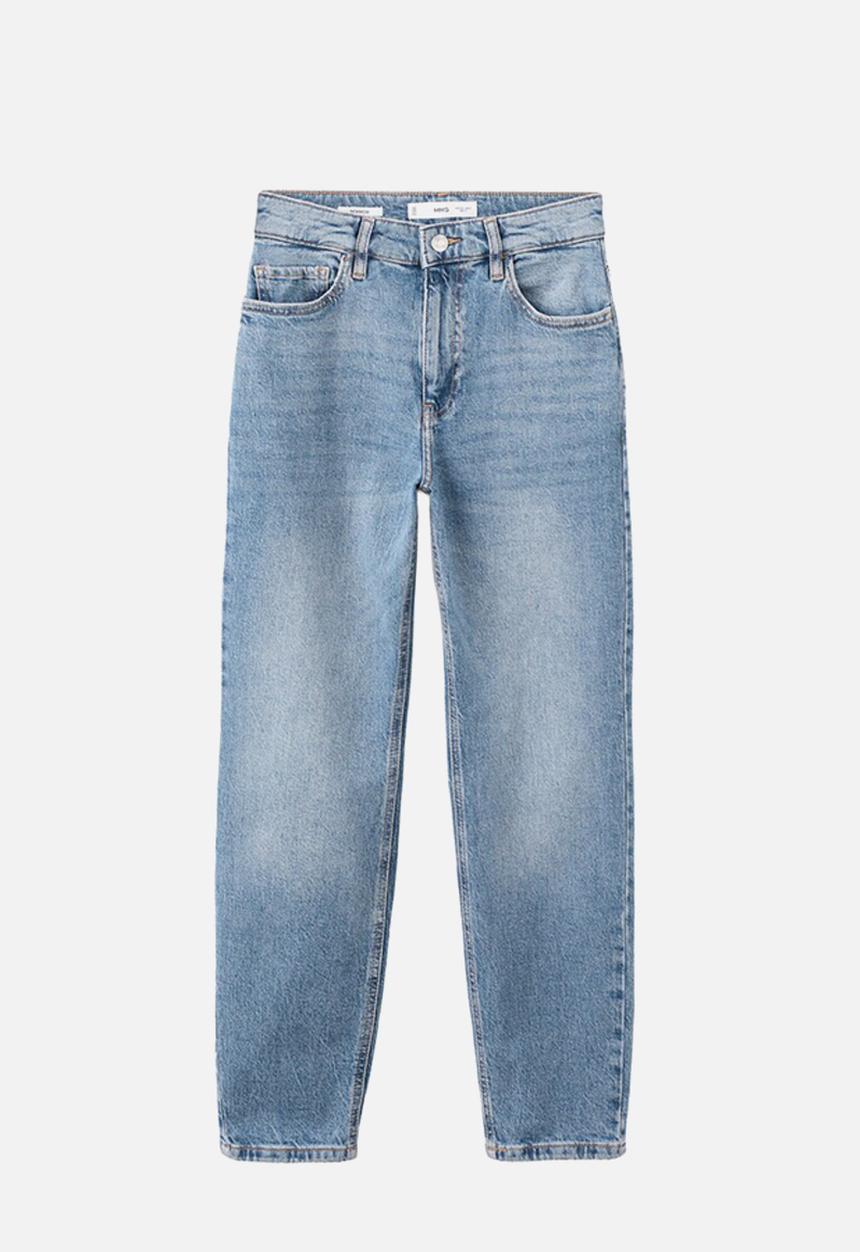 MANGO - Plus jeans newmom - medium blue