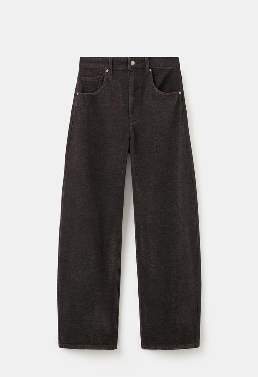 MANGO - Jeans tokio - dark brown