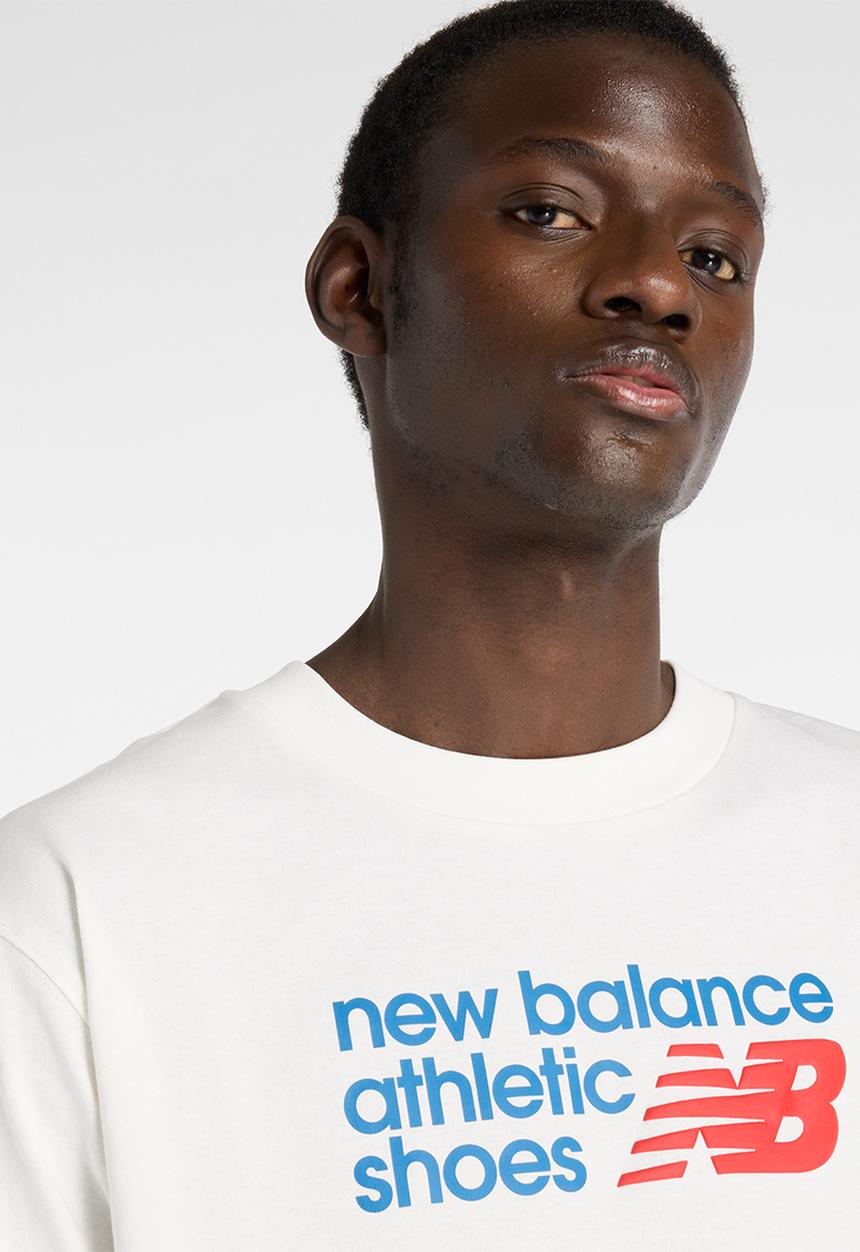 New Balance  - Athletics Premium Relaxed Ches - white