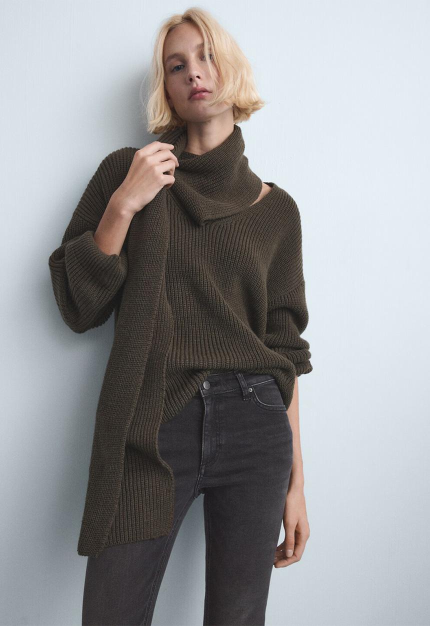 MANGO - Jeans newisa - open grey