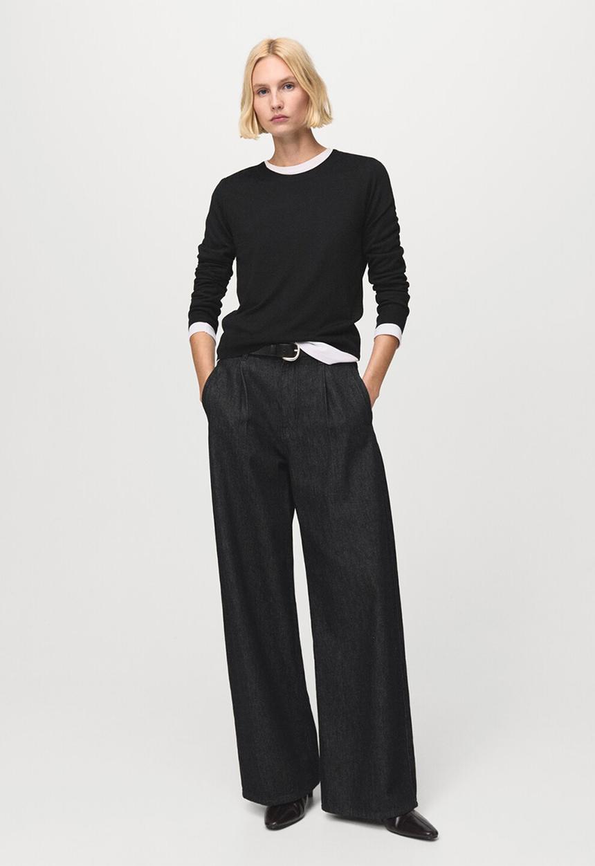 MANGO - Sweater lucca  -  black