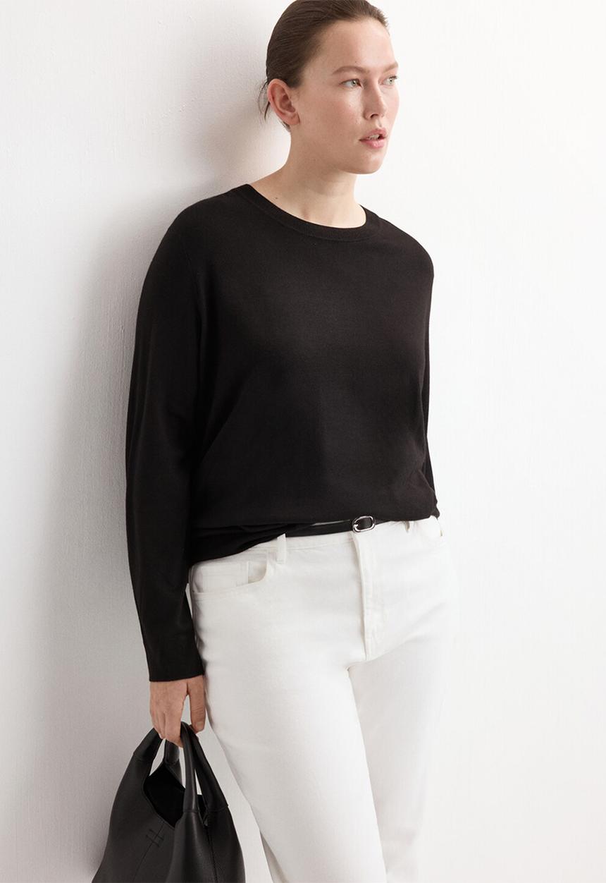 MANGO - Sweater lucca  -  black