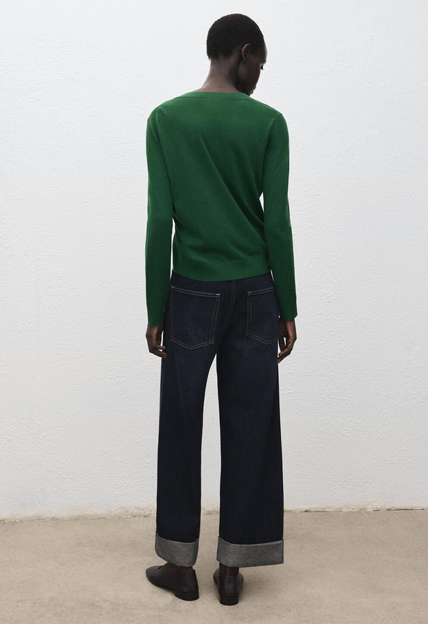 MANGO - Sweater luccav - dark green