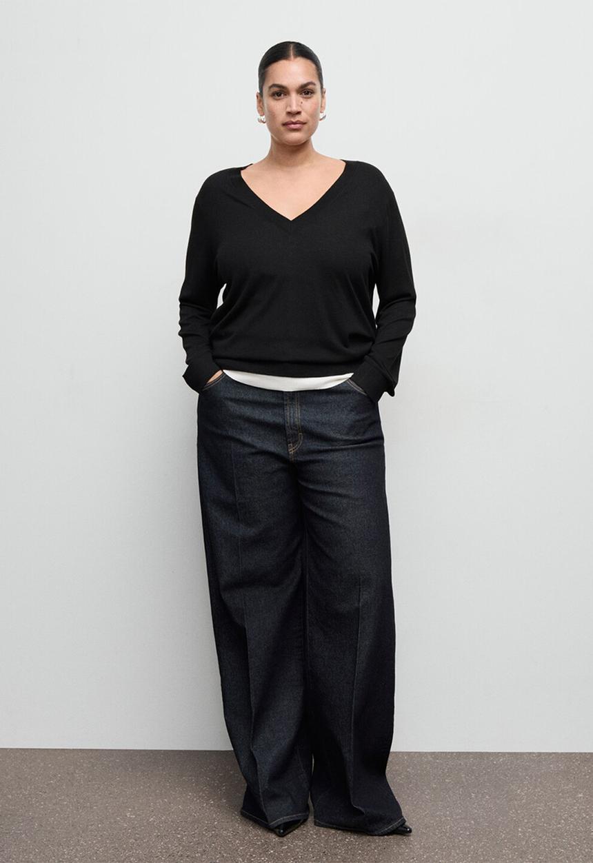 MANGO - Sweater luccav - black