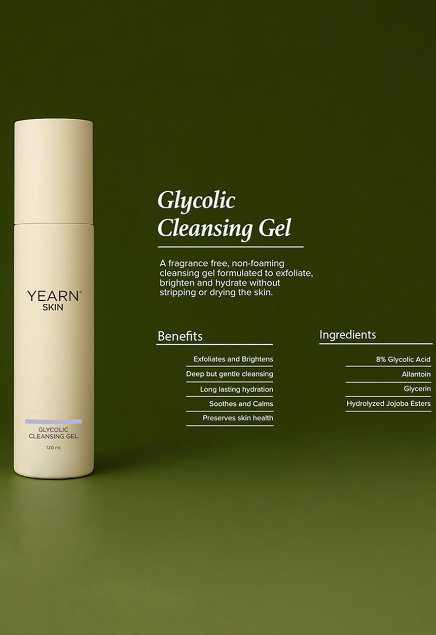 YEARN SKIN - Glycolic Cleansing Gel
