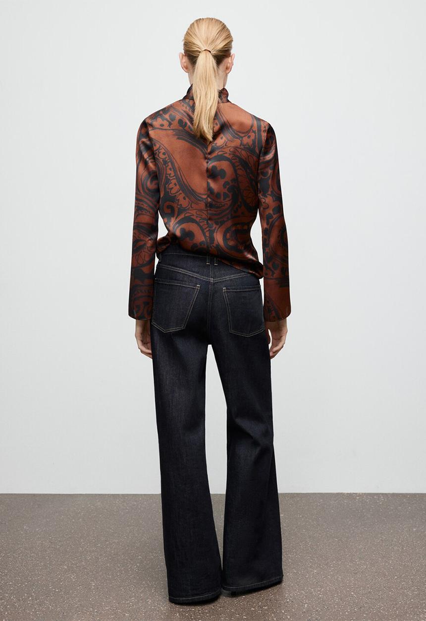 MANGO - Blouse matilda - medium orange