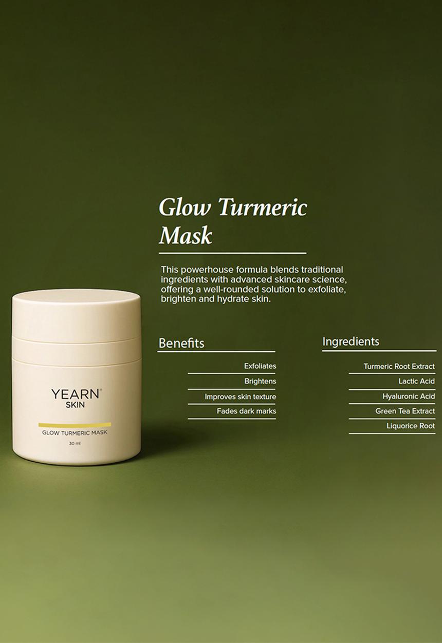 YEARN SKIN - Glow Turmeric Mask