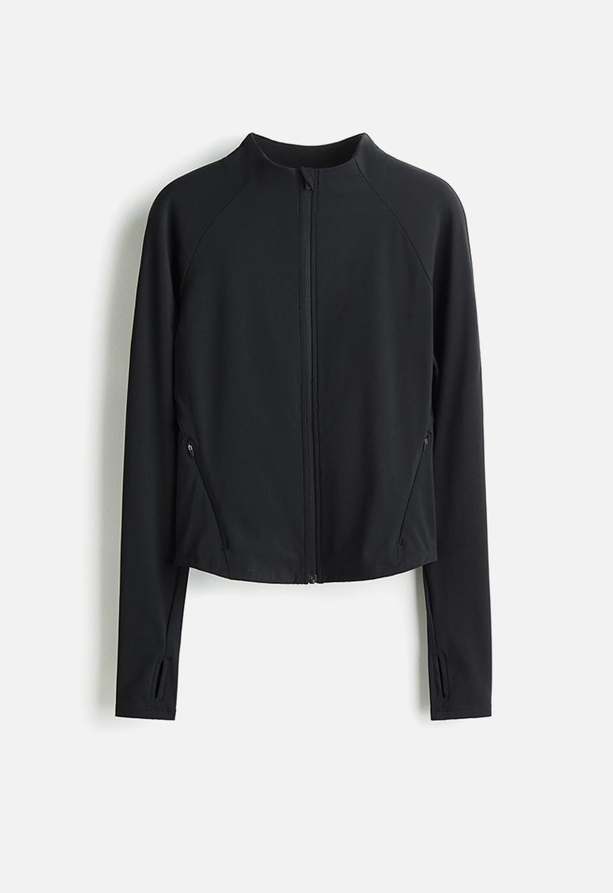 H&M - Sports jacket with cool handfeel drymove™ - black