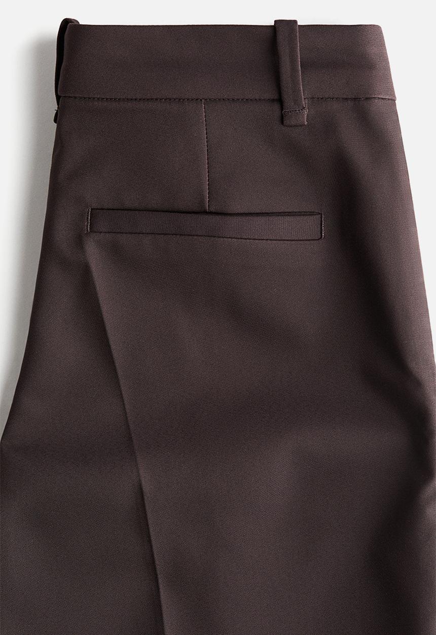 H&M - Bootcut trousers - dark brown