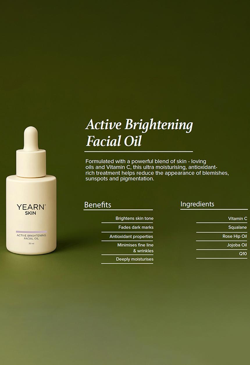 YEARN SKIN - Active Brightening Facial Oil