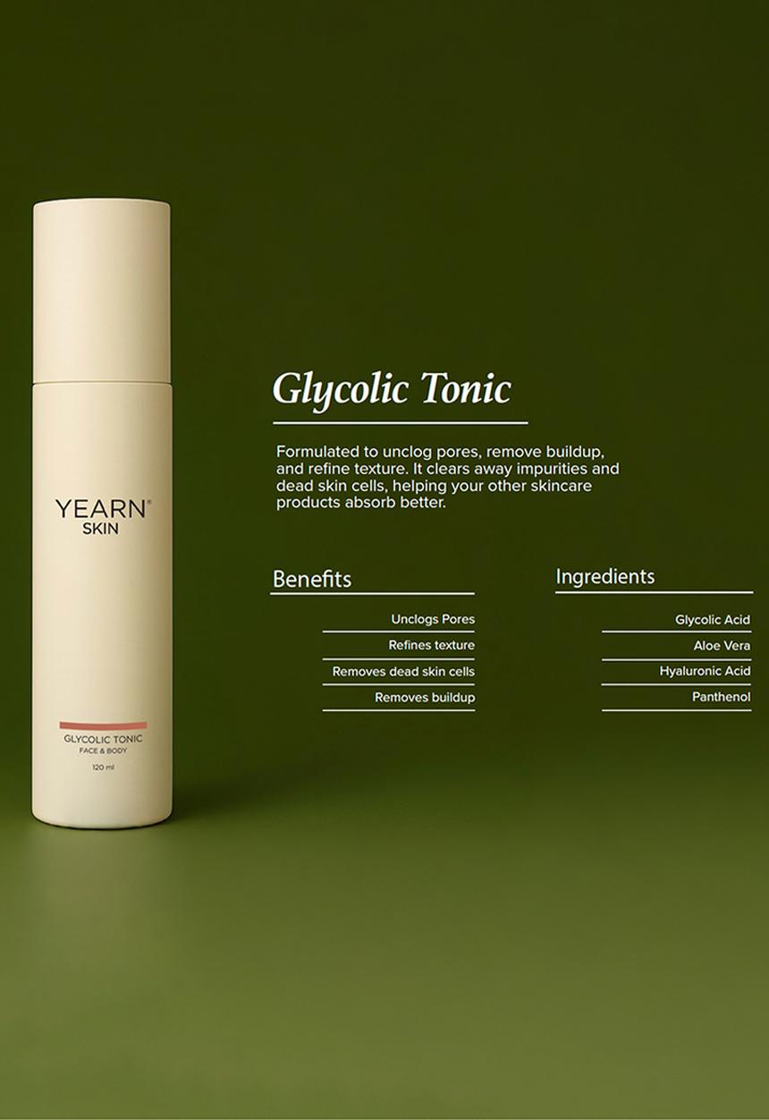 YEARN SKIN - Glycolic Tonic