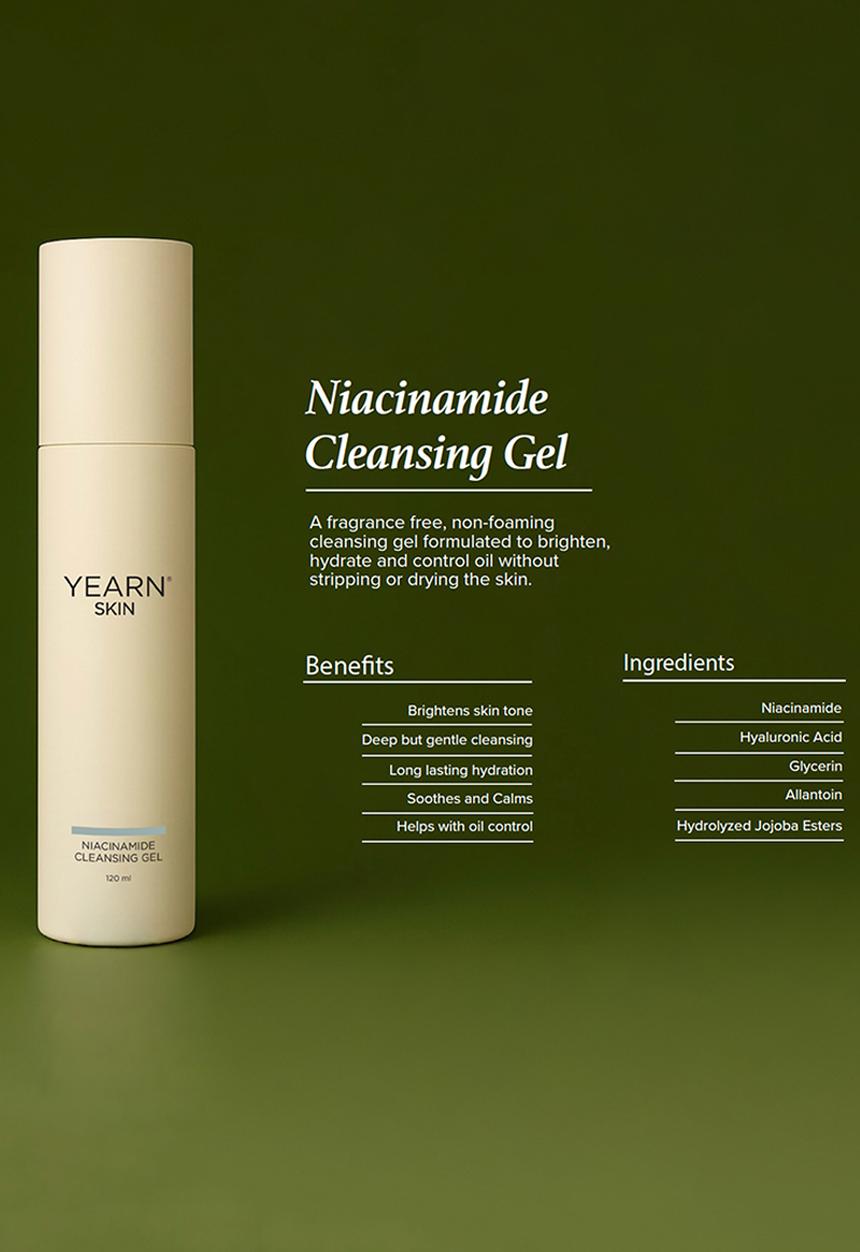 YEARN SKIN - Niacinamide Cleansing Gel