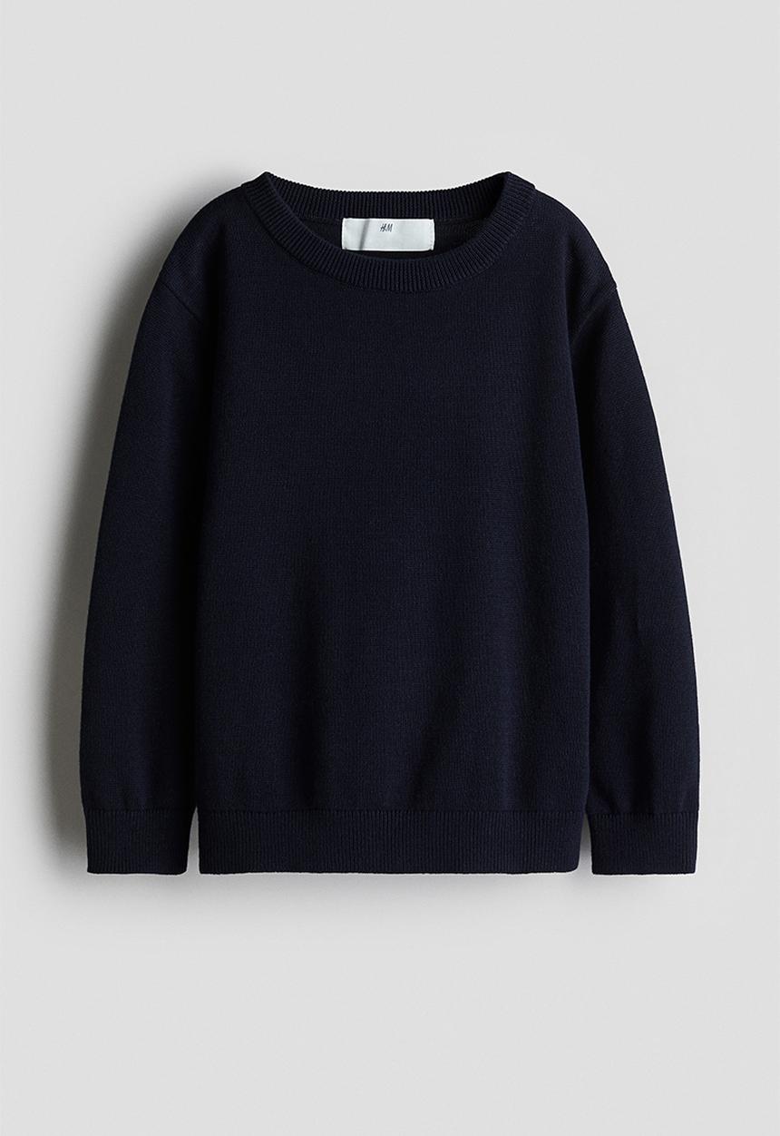 H&M - Cotton jumper - navy blue