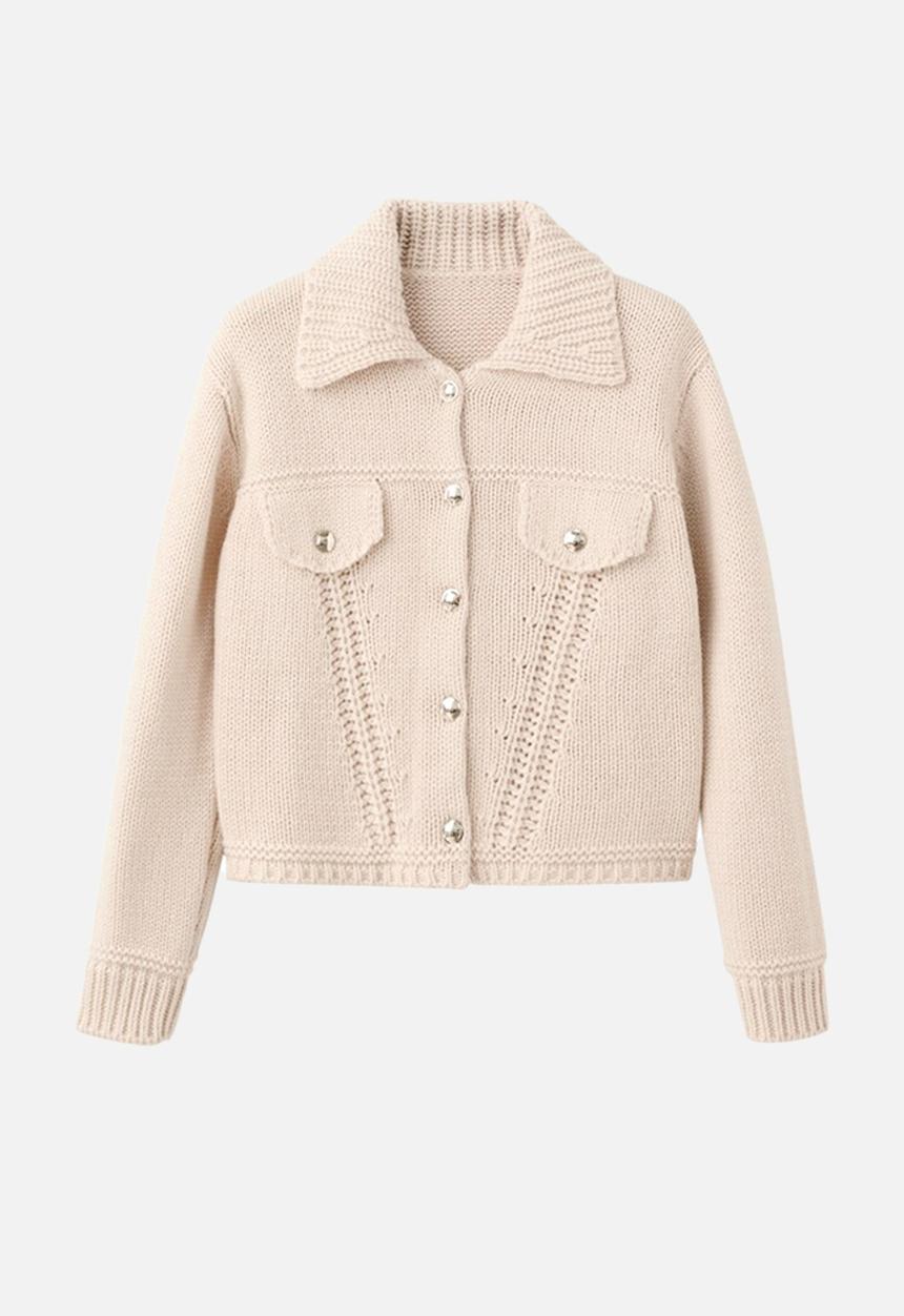 MANGO - Jacket cynthia - light/pastel brown