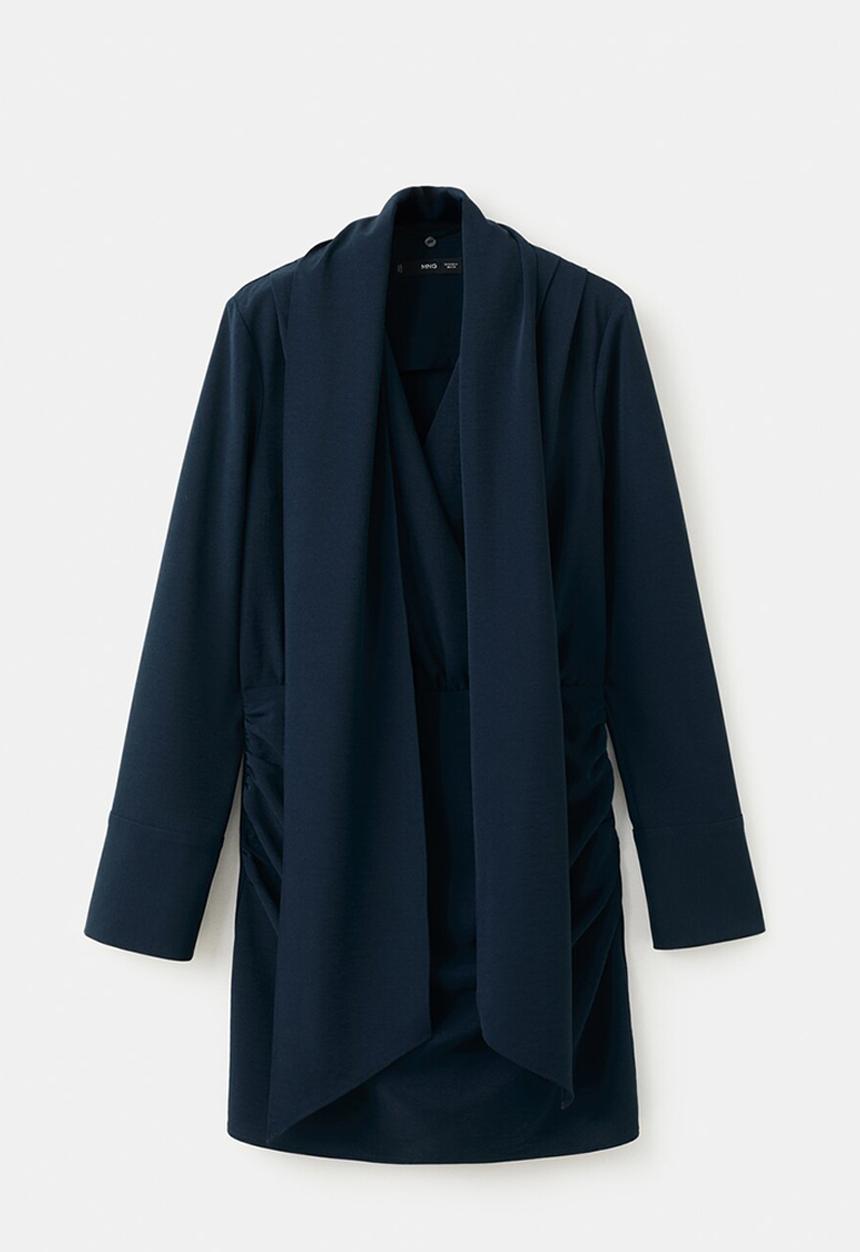 MANGO - Dress rosy - navy