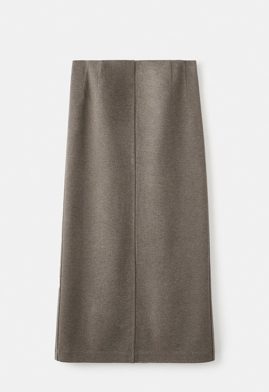 MANGO - Skirt chile - medium brown