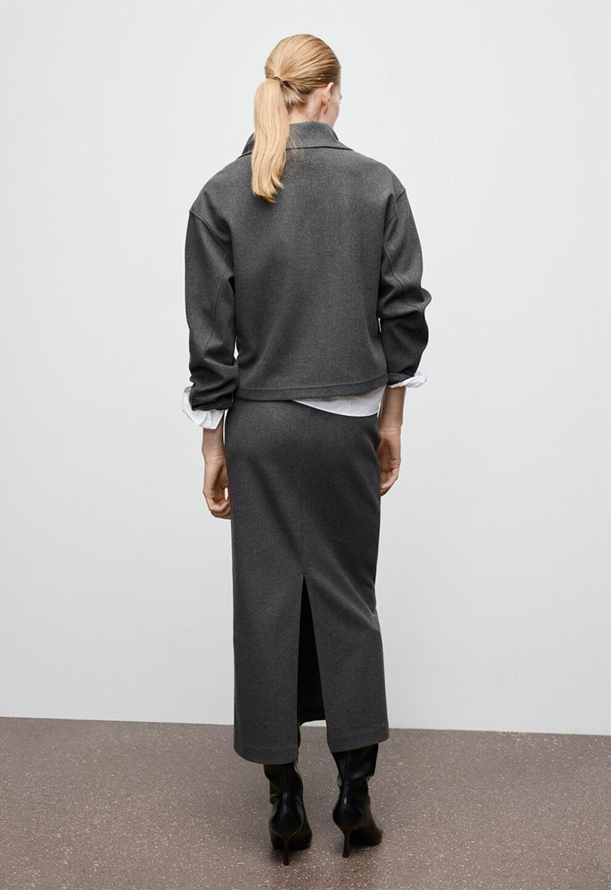 MANGO - Skirt chile - dark grey