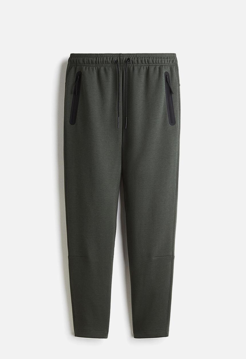 H&M - Slim fit sports joggers with drymove™ - dark green