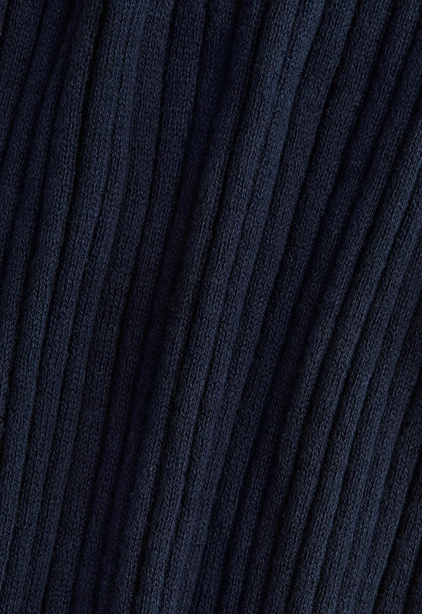 H&M - 2-Piece rib-knit cotton set - navy blue